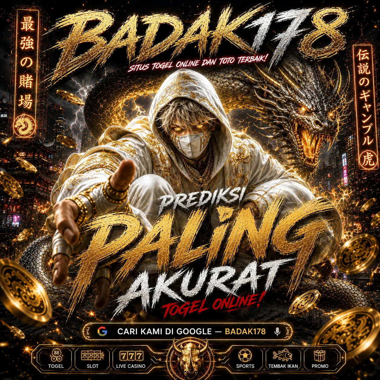 BADAK178 : Pusat Bandar Toto Macau & Togel Online Keluaran Paling Akurat Dan Cepat